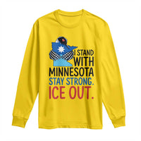 Minnesota Pride Common Loon Long Sleeve Shirt Stand With Minnesota Ice Out