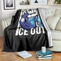 Minnesota Ice Out Throw Blanket Anti Ice Movement Protest