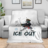 Funny Pirate Common Loon Minnesota Defends Abolish Ice Throw Blanket