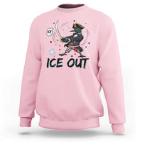 Funny Pirate Common Loon Minnesota Defends Abolish Ice Sweatshirt