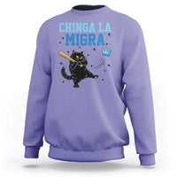 Chinga La Migra Sweatshirt Funny Protest Cat Minneapolis Support Gift