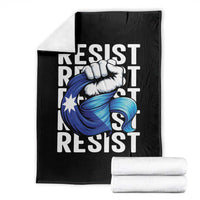 Minnesota Resist Ice Out Throw Blanket Support MN Anti Ice Movement