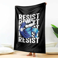 Minnesota Resist Ice Out Throw Blanket Support MN Anti Ice Movement