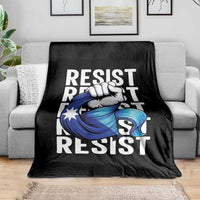 Minnesota Resist Ice Out Throw Blanket Support MN Anti Ice Movement