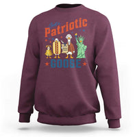 Just A Patriotic Goose Sweatshirt America 250th Anniversary