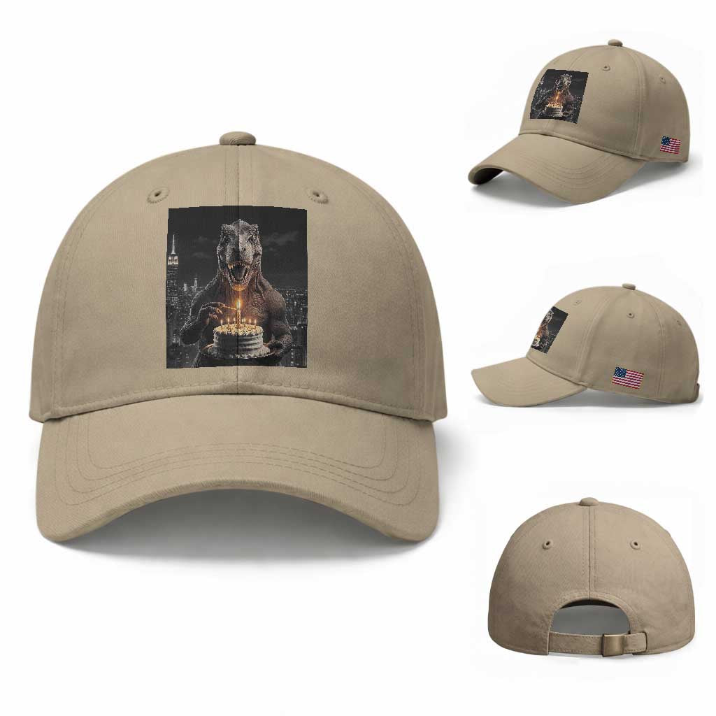 Funny Birthday Dinosaur Baseball Cap Prehistoric Party Celebration