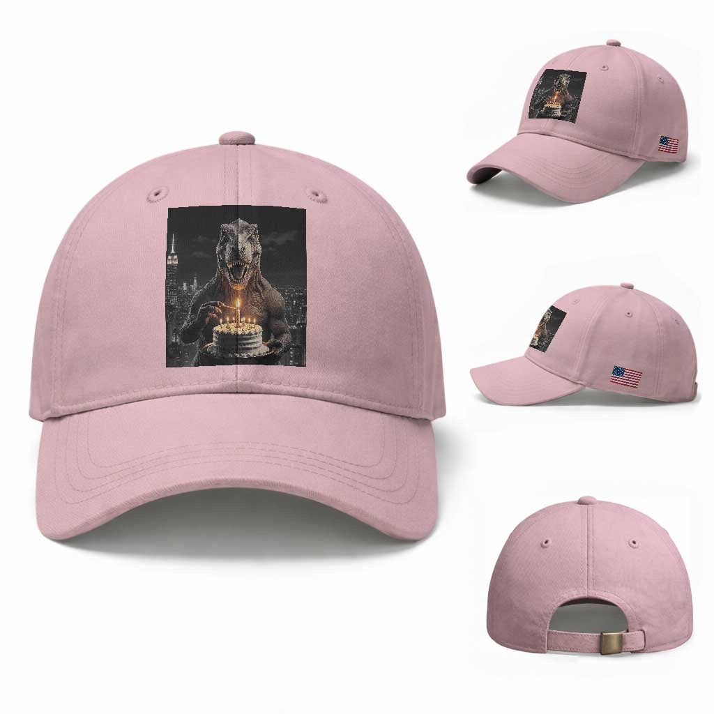 Funny Birthday Dinosaur Baseball Cap Prehistoric Party Celebration