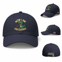 Now I Am Unstoppable Baseball Cap Funny Dinosaur Lovers