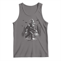 Funny Halloween Gift Tank Top Bigfoot Witch Costume - Wonder Print Shop
