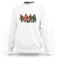 Bigfoot Christmas Cosplay Sweatshirt Funny Holiday Gift - Wonder Print Shop