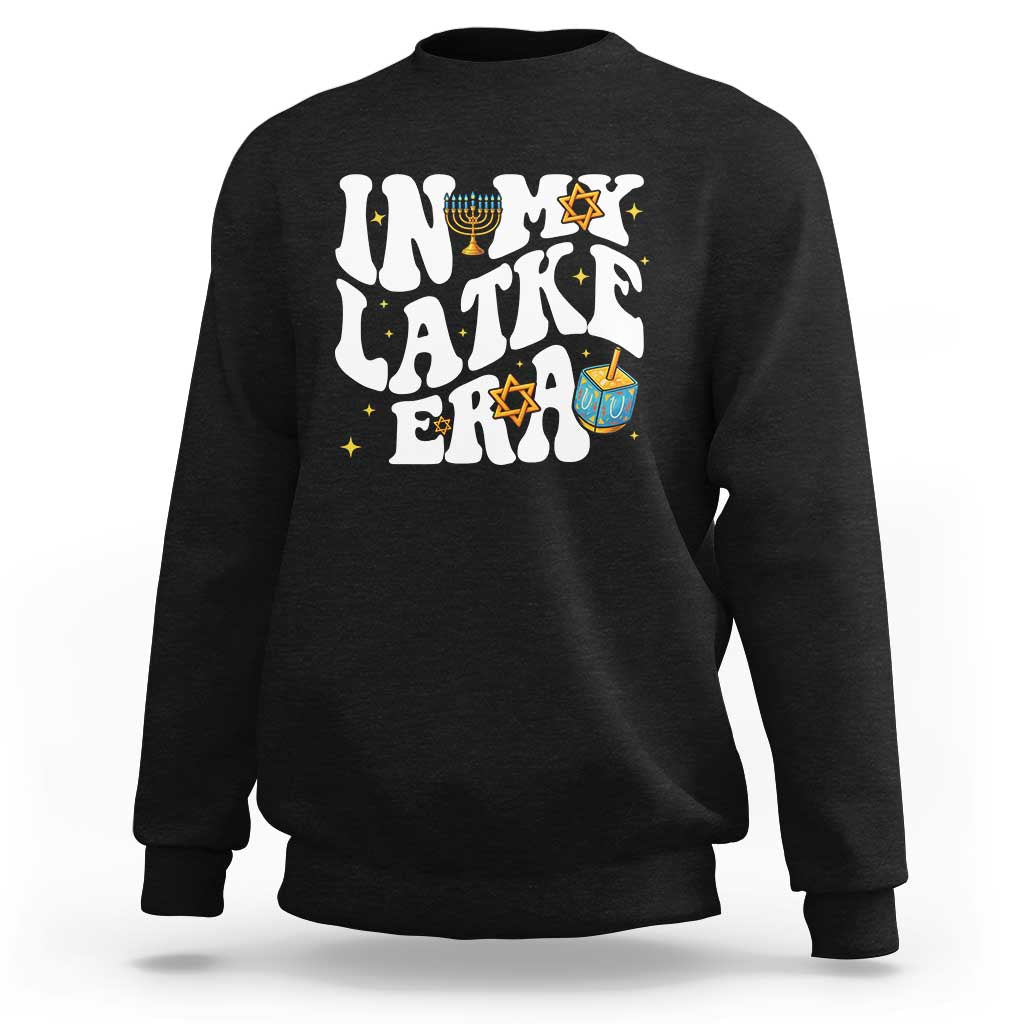 Hanukkah Jewish Holiday Gift Sweatshirt In My Latke Era - Wonder Print Shop