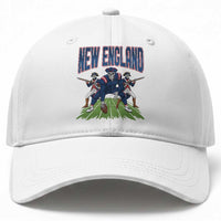 NE Gothic Skeleton Baseball Cap Football Lover Gift
