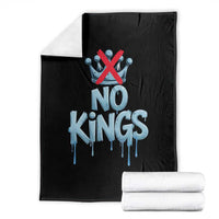 No Kings Abolish ICE Throw Blanket Anti Authoritarian Protest