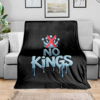 No Kings Abolish ICE Throw Blanket Anti Authoritarian Protest