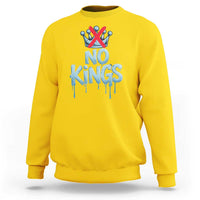 No Kings Abolish ICE Sweatshirt Anti Authoritarian Protest