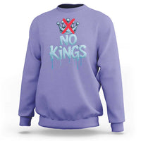 No Kings Abolish ICE Sweatshirt Anti Authoritarian Protest