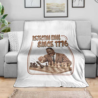 Martin Luther King Throw Blanket Rejecting Kings Since 1776