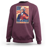 Funny George Washington Freedom Protest Sweatshirt No Kings