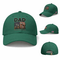 Mechanic Dad American Flag Baseball Cap If He Cant Fix It No One Can