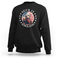 Funny George Washington Revolutionary War Sweatshirt Suck It England