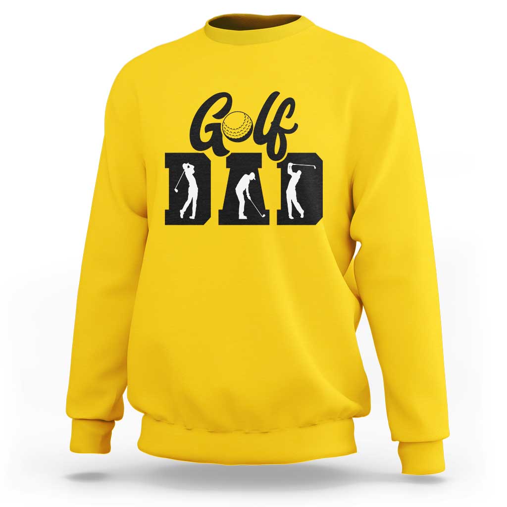 Golf Dad Sweatshirt Gift For Sport Lover - Wonder Print Shop