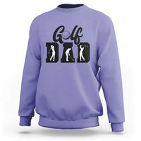 Golf Dad Sweatshirt Gift For Sport Lover - Wonder Print Shop
