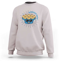 Funny Hanukkah Sufganiyah Jelly Donut Squad Gift Sweatshirt - Wonder Print Shop