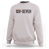 Six Seven Meme Gen Alpha Cowboy Hat Sweatshirt Funny Western Gift - Wonder Print Shop