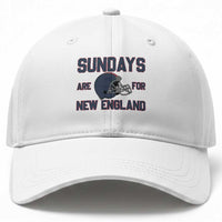 Sundays Are For NE Baseball Cap Game Day Lover Gift