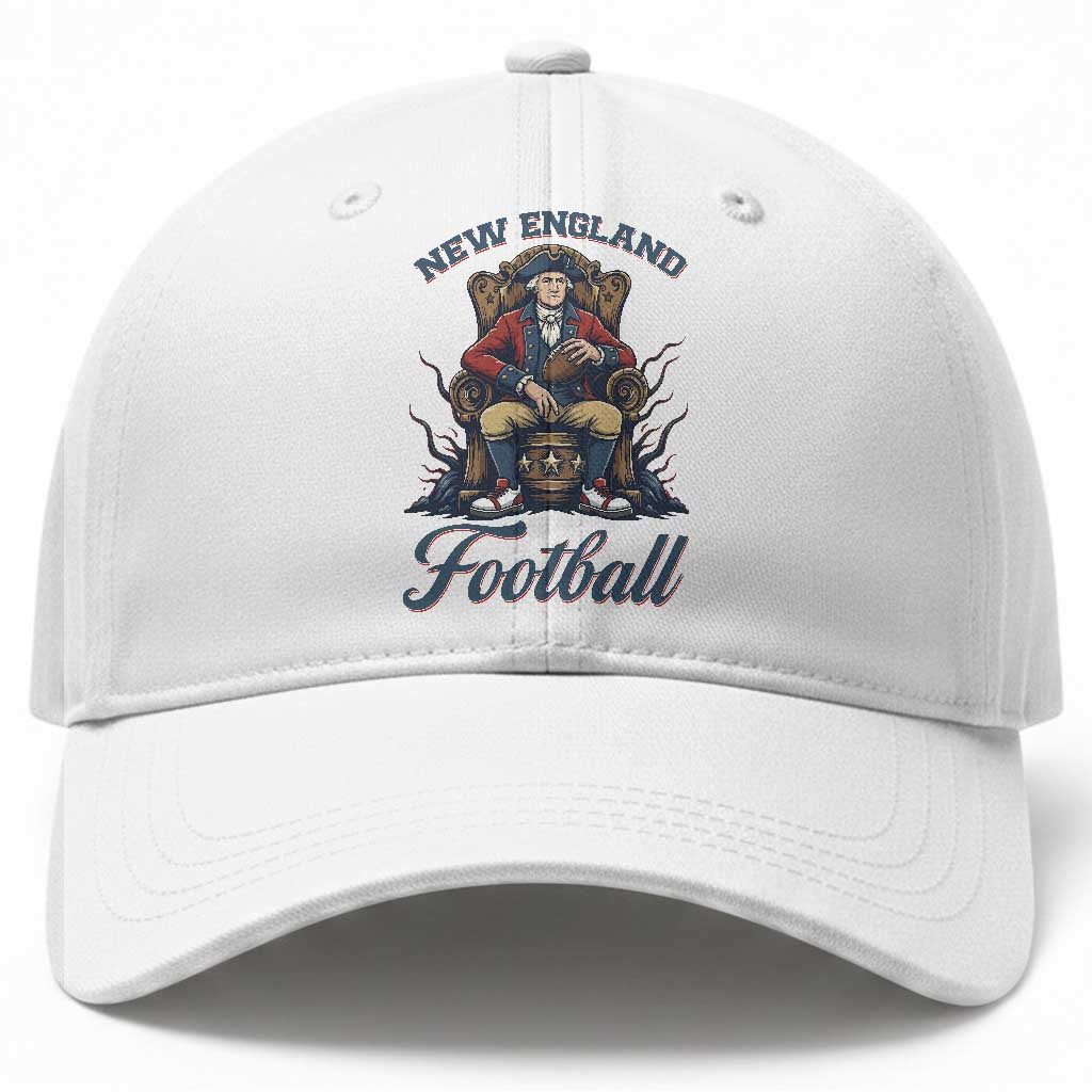 Funny George Washington NE Football Lover Gift Baseball Cap