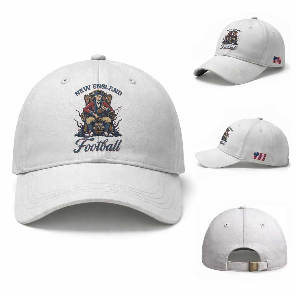 Funny George Washington NE Football Lover Gift Baseball Cap