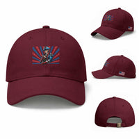 Vintage George Washington Football Baseball Cap NE Pride Gift