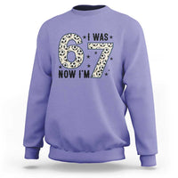 Funny Soccer Sweatshirt I Was 6 Now I Am 7 Meme