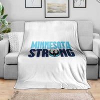 MN State Bird Loon Throw Blanket Minnesota Strong Pride