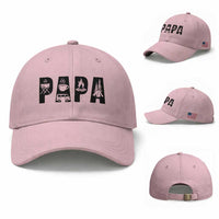 Camping Papa Baseball Cap Camper Dad Fathers Day Gift