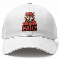 Wolf Football Lover Baseball Cap Game Day Tailgate Lifestyle