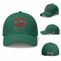 Skeleton Game Day Baseball Cap Touchdown Football Fan Gift