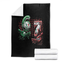 Drip Mexico Soccer Six Seven Meme Throw Blanket Mexicano Supporter Player Gift