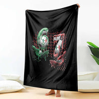 Drip Mexico Soccer Six Seven Meme Throw Blanket Mexicano Supporter Player Gift