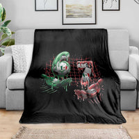 Drip Mexico Soccer Six Seven Meme Throw Blanket Mexicano Supporter Player Gift
