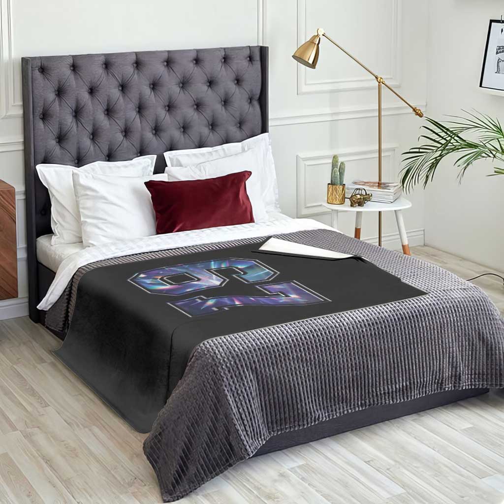 Prism Rainbow Effect Printed Throw Blanket Six Seven 67 Meme