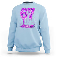 Drip Fire Flame Six Seven Sweatshirt Trendy Meme Gift
