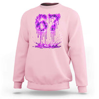 Drip Fire Flame Six Seven Sweatshirt Trendy Meme Gift