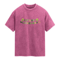 Lets Get Lucked Up Washed Cotton T-Shirt St Patricks Day Drinking