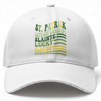 Lets Get Lucked Up Baseball Cap Funny St Patricks Day