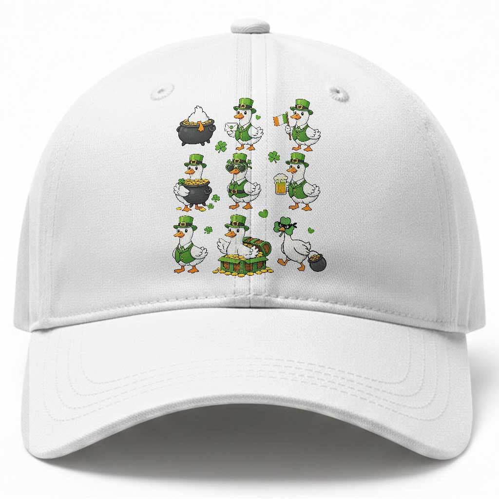St Patricks Day Goose Crew Irish Celebration Baseball Cap