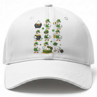 St Patricks Day Goose Crew Irish Celebration Baseball Cap