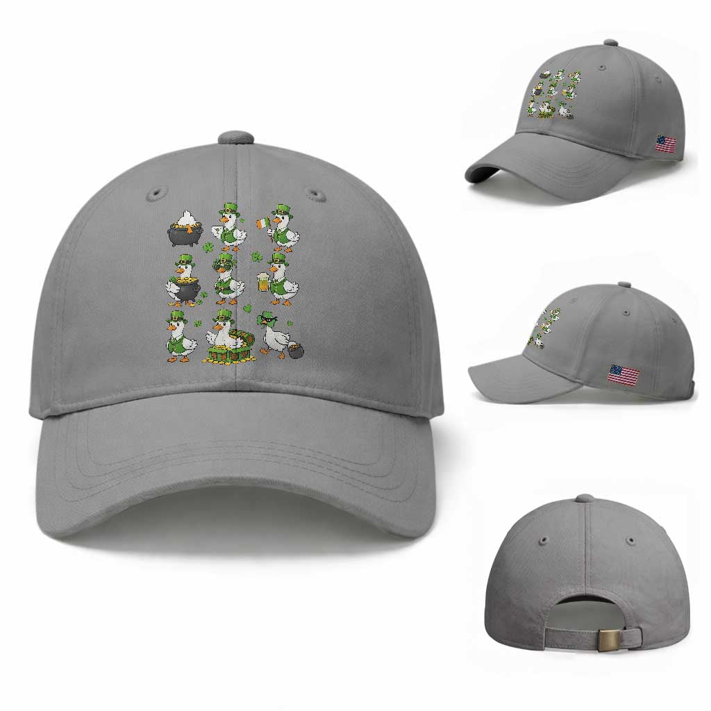 St Patricks Day Goose Crew Irish Celebration Baseball Cap