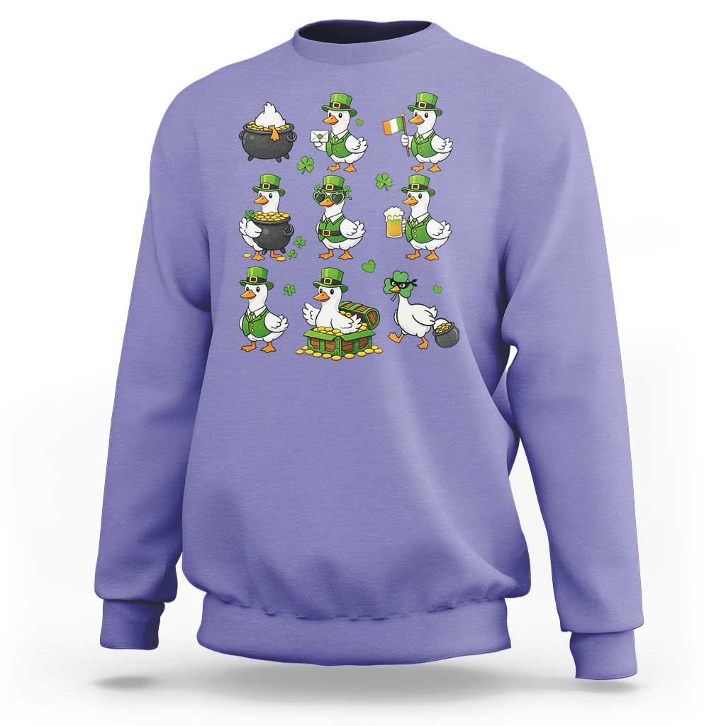 St Patricks Day Goose Crew Irish Celebration Sweatshirt