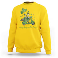 Lucky Goose On The Loose Sweatshirt St Patricks Day Irish Pride
